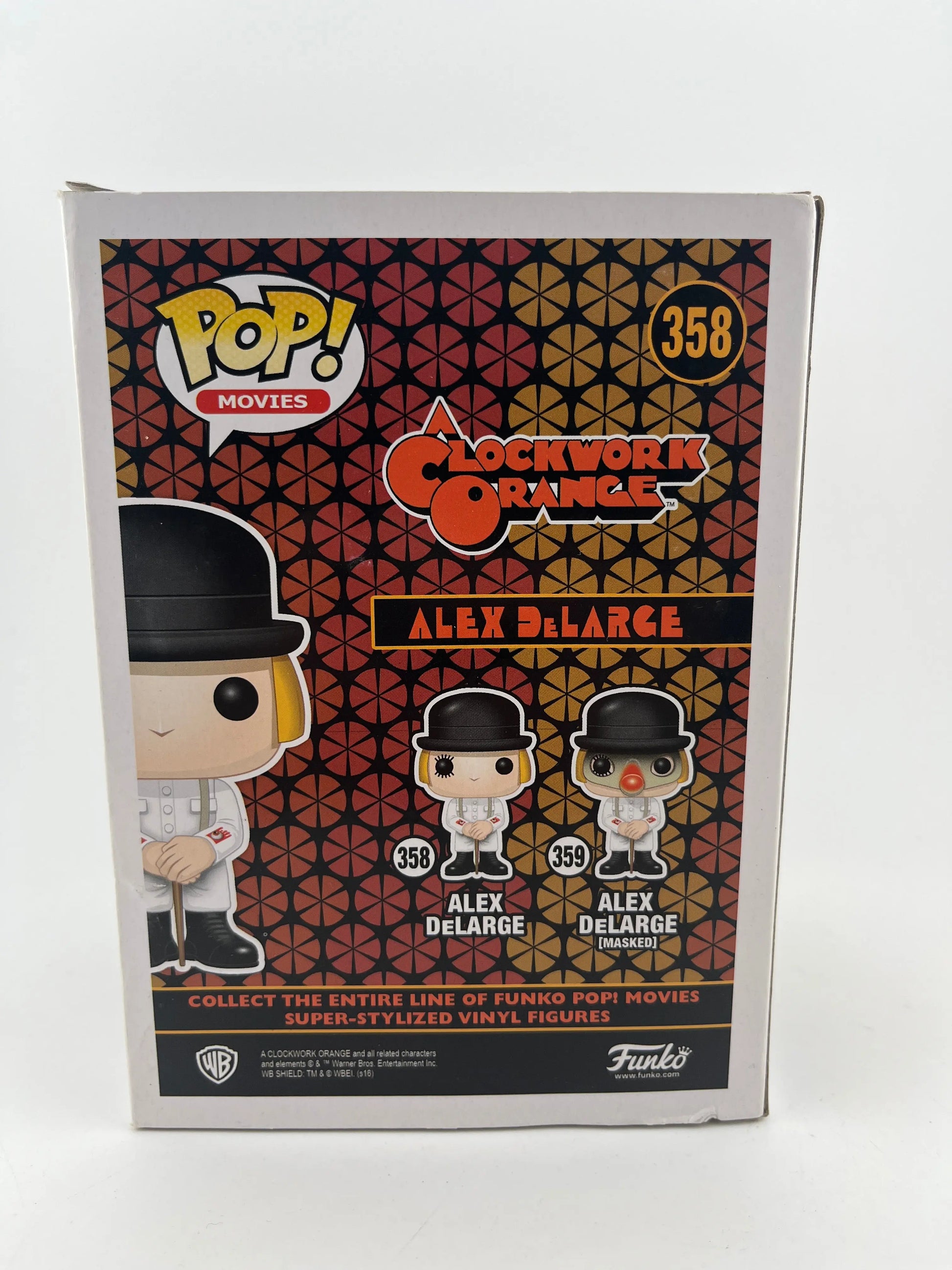 Funko Pop! Alex DeLarge #358 Clockwork Orange Movies Vaulted +combinedshipping FRENLY BRICKS - Open 7 Days
