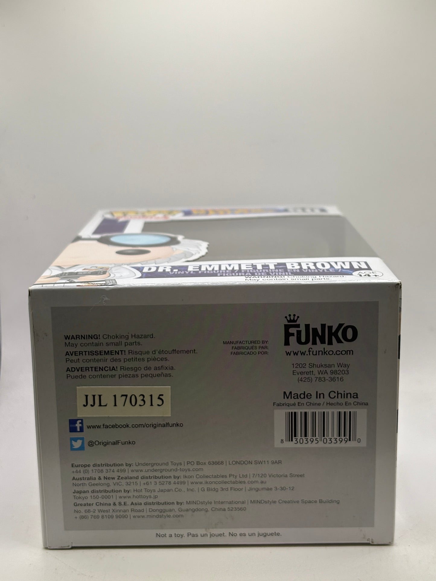 Funko POP! Movies Back to the Future #50 Dr. Emmett Brown Vinyl Figure