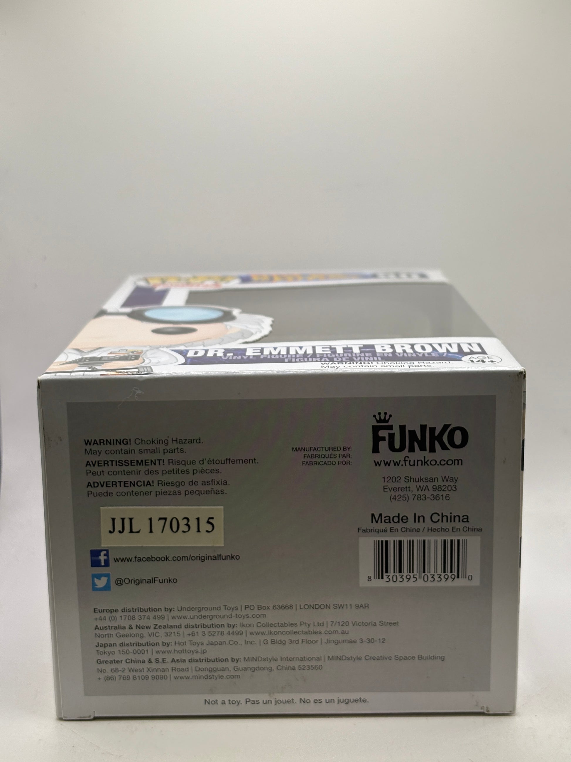 Funko POP! Movies Back to the Future #50 Dr. Emmett Brown Vinyl Figure image 6