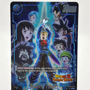 Dragon Ball Super Fusion World - Trunks : Future FB01-049 Rare Alt FRENLY BRICKS - Open 7 Days