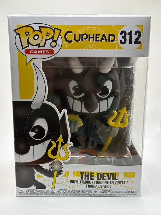 Funko POP! Games Cuphead #312 The Devil Vinyl Figure FRENLY BRICKS - Open 7 Days