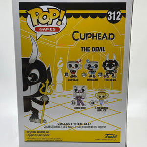 Funko POP! Games Cuphead #312 The Devil Vinyl Figure FRENLY BRICKS - Open 7 Days