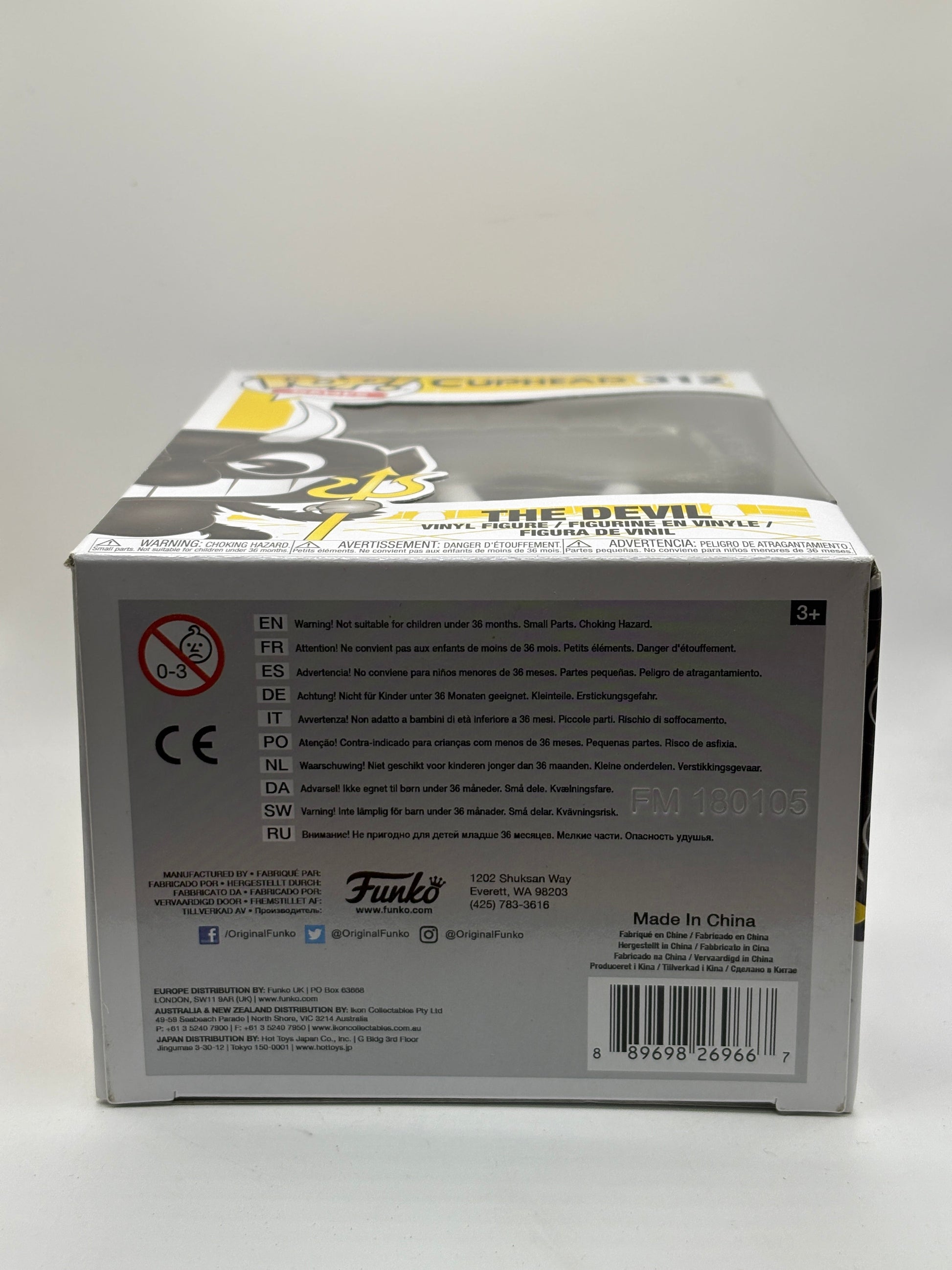 Funko POP! Games Cuphead #312 The Devil Vinyl Figure FRENLY BRICKS - Open 7 Days