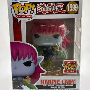 Funko POP! Animation Yu-Gi-Oh! #1599 Harpie Lady Only in Pop & Tee FRENLY BRICKS - Open 7 Days