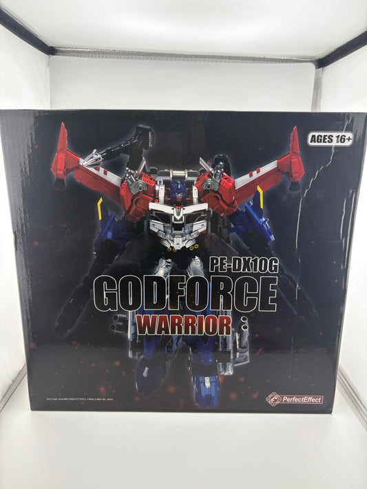 PE-DX10G GodForce Warrior Third Party 2019 Perfect Effect Figure Box Damage* New FRENLY BRICKS - Open 7 Days