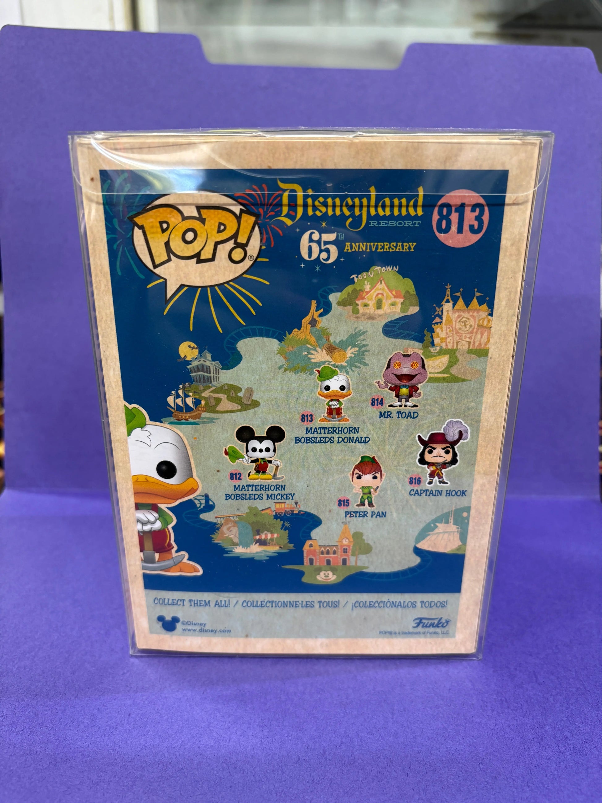 Funko Pop! Vinyl: Disney - Matterhorn Bobsleds Donald #813 FRENLY BRICKS - Open 7 Days