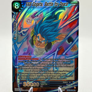 Dragon Ball Super Masters - SSB Gogeta, Battle for Peace BT26-044 SR NM FRENLY BRICKS - Open 7 Days