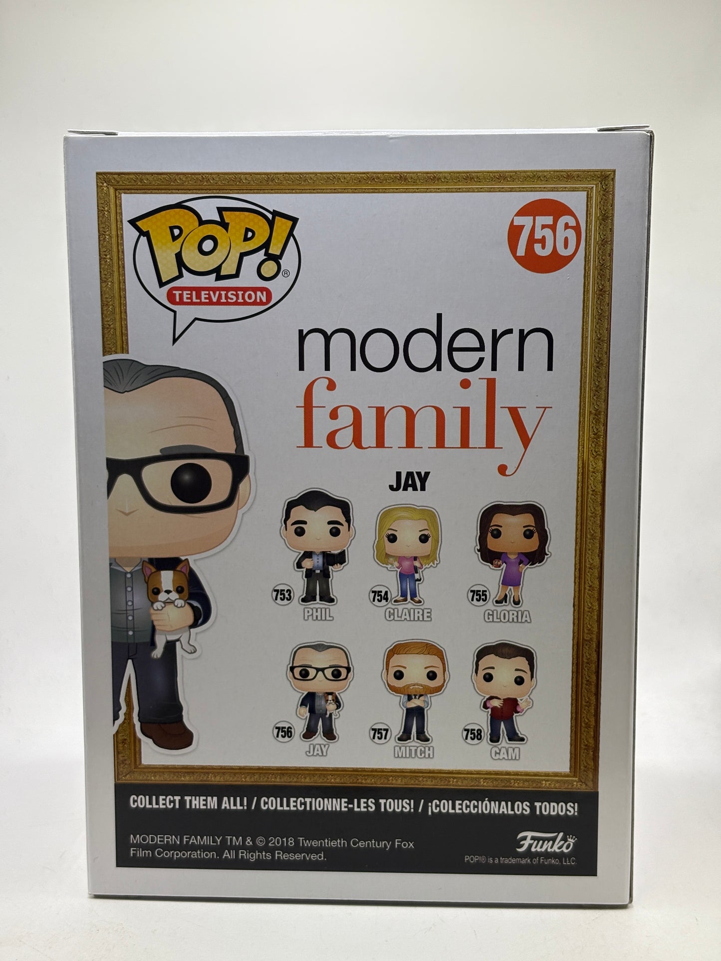 Funko POP! Television Modern Family #756 Jay Vinyl Figure