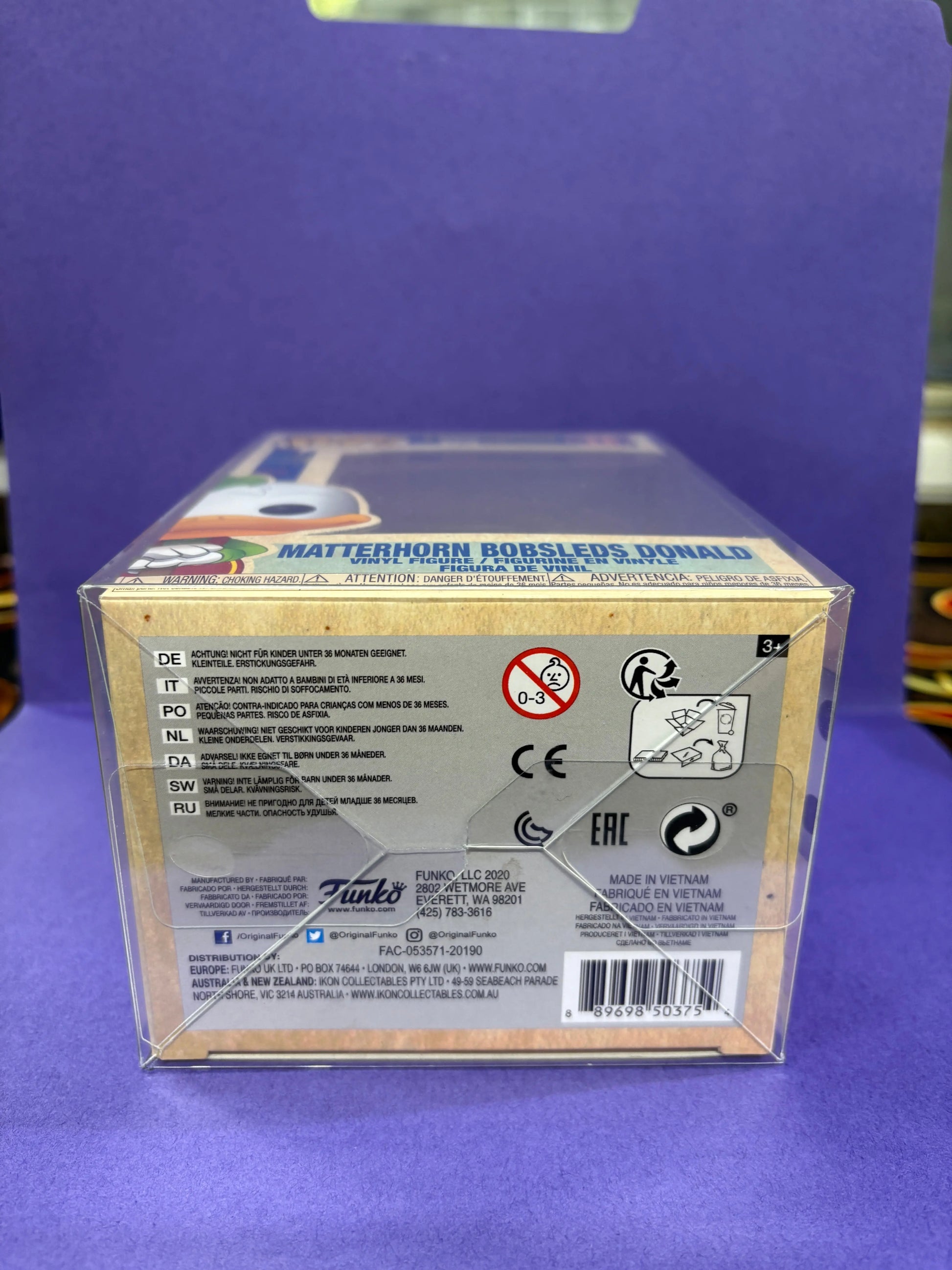 Funko Pop! Vinyl: Disney - Matterhorn Bobsleds Donald #813 FRENLY BRICKS - Open 7 Days