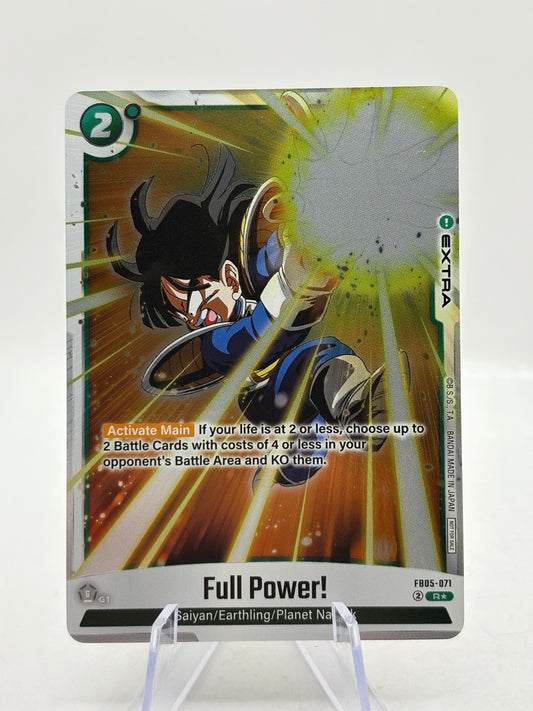Dragon Ball Super Fusion World - Full Power! FB05-071 Rare Alt Art NM FRENLY BRICKS - Open 7 Days