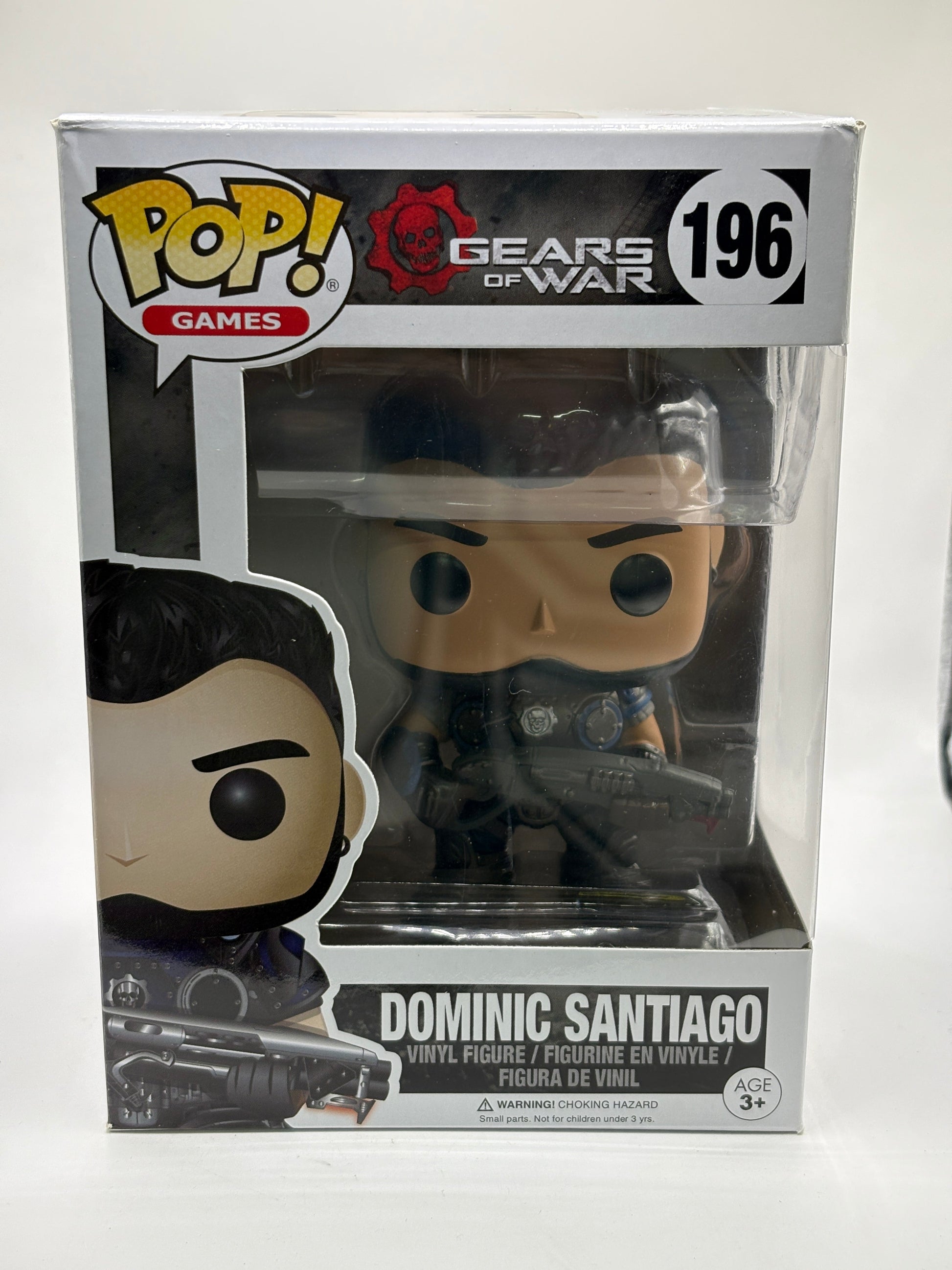 Funko POP! Games Gears of War #196 Dominic Santiago Vinyl Figure FRENLY BRICKS - Open 7 Days