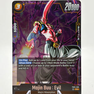Dragon Ball Super Fusion World - Majin Buu FB05-086 Rare Alt Art FRENLY BRICKS - Open 7 Days