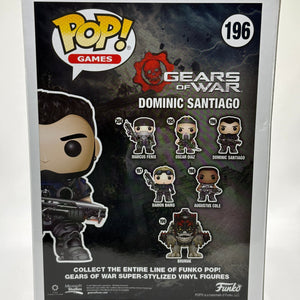 Funko POP! Games Gears of War #196 Dominic Santiago Vinyl Figure FRENLY BRICKS - Open 7 Days