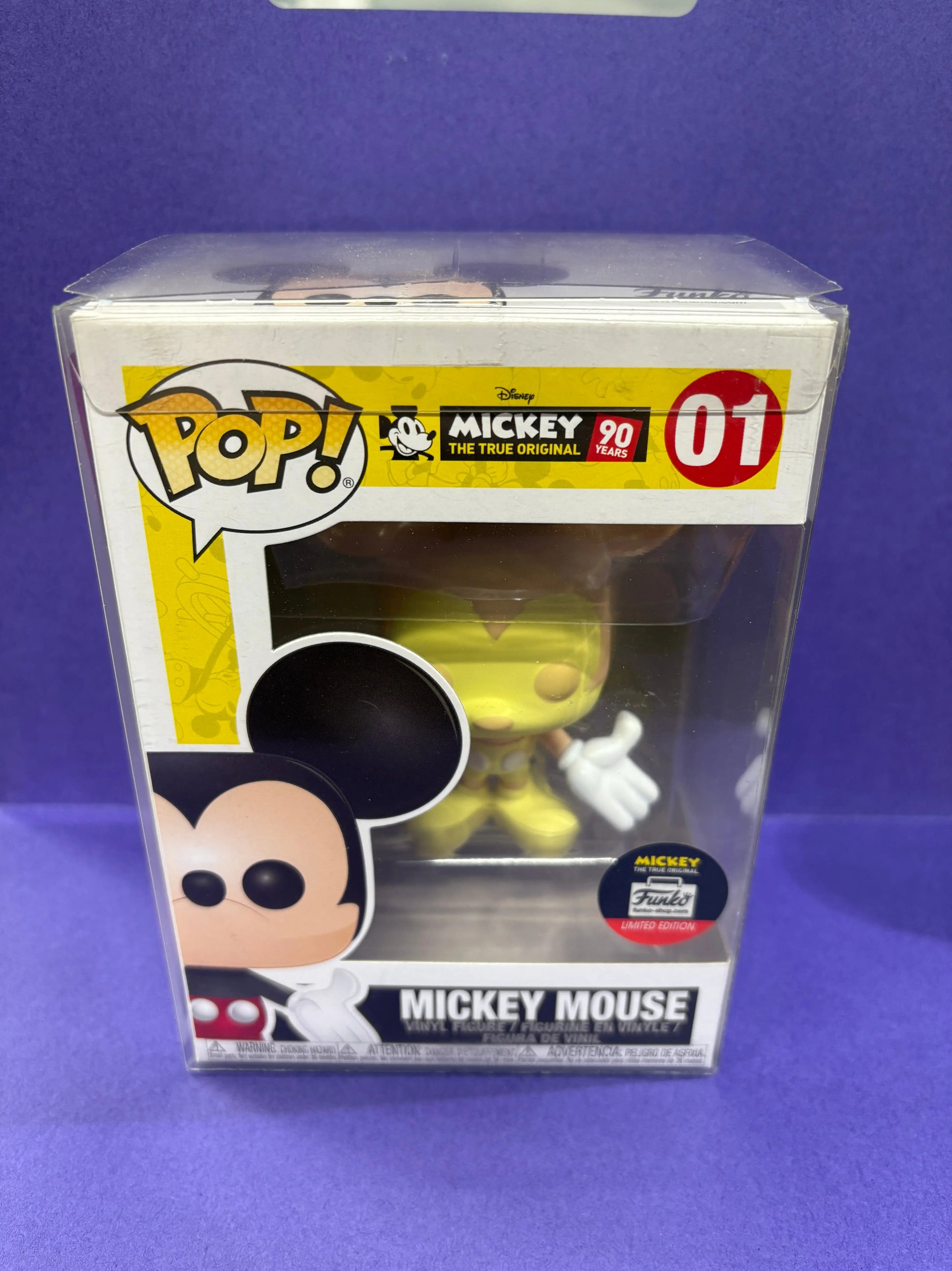 FUNKO POP 01 Disney Mickey Mouse The True Original Limited Edition Vinyl Figure FRENLY BRICKS - Open 7 Days