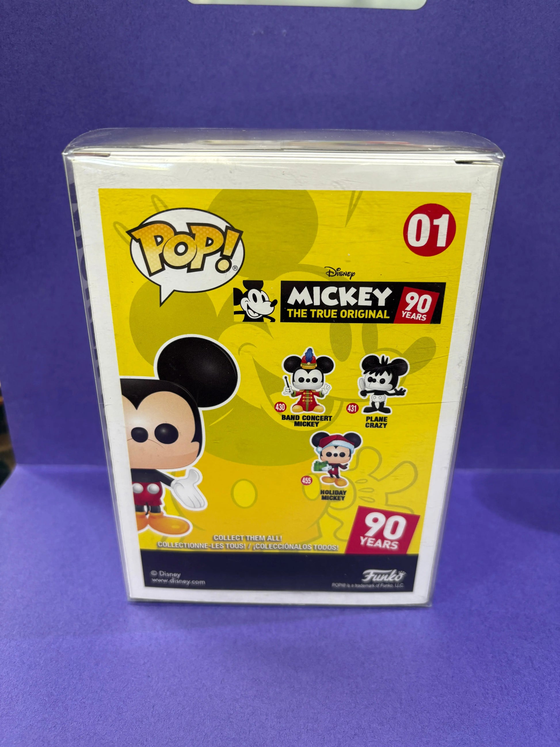 FUNKO POP 01 Disney Mickey Mouse The True Original Limited Edition Vinyl Figure FRENLY BRICKS - Open 7 Days