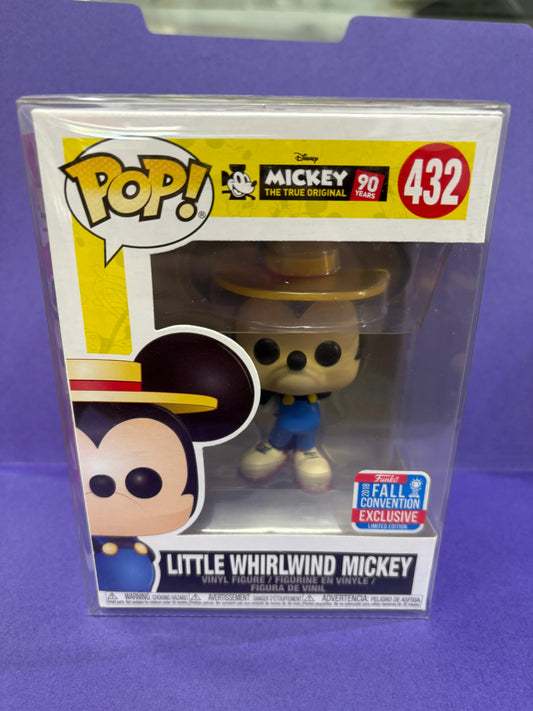 Little Whirlwind Mickey - Pop Vinyl - 432 - Disney - 2018 Fall Convention LE FRENLY BRICKS - Open 7 Days