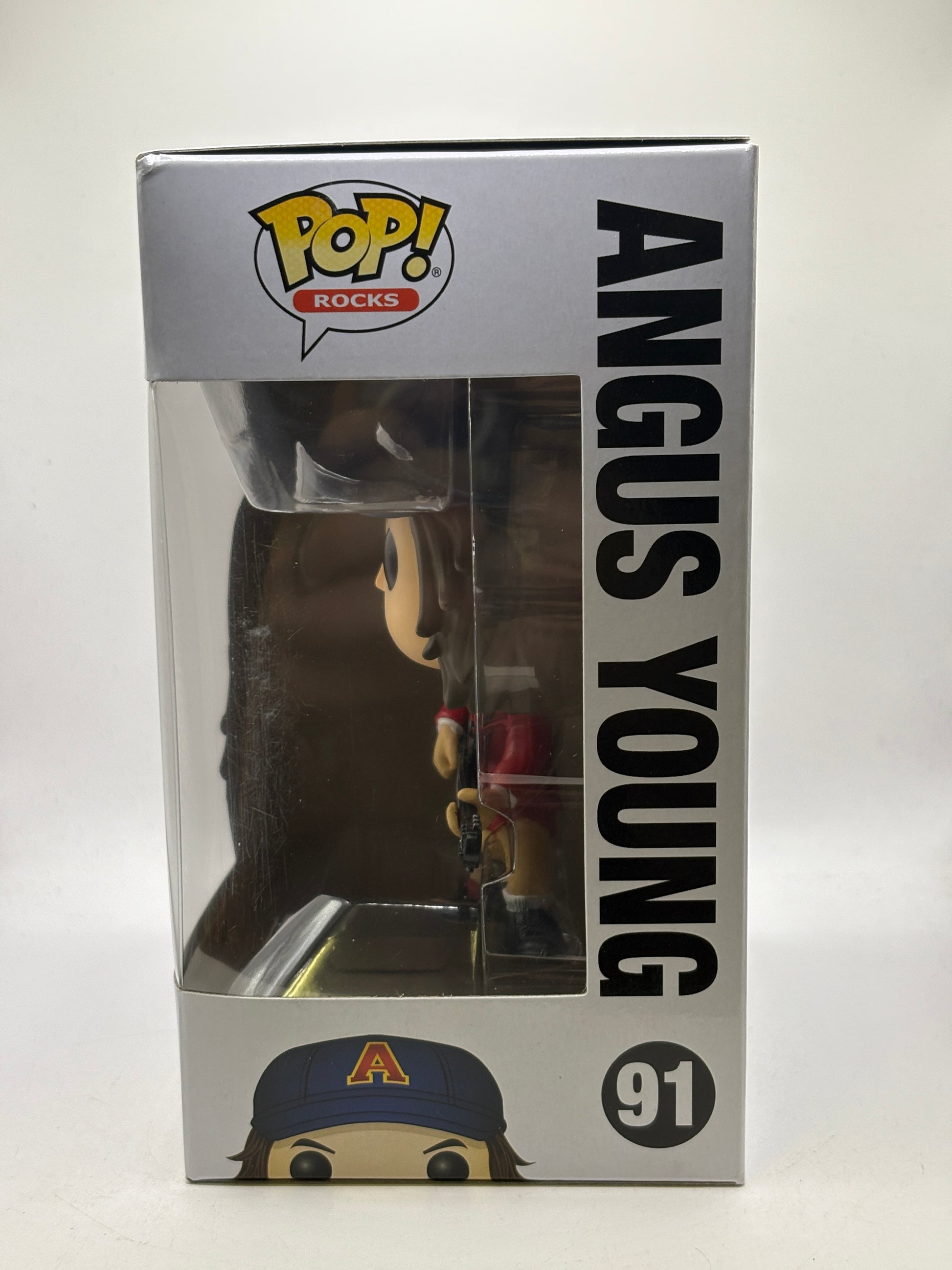 Funko POP! Rocks ACDC #91 Angus Young Red Suit Vinyl Figure image 2