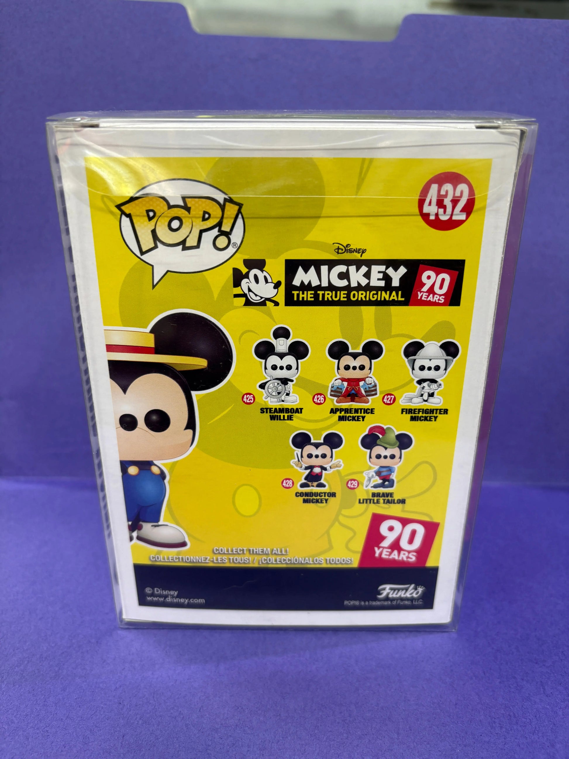 Little Whirlwind Mickey - Pop Vinyl - 432 - Disney - 2018 Fall Convention LE FRENLY BRICKS - Open 7 Days
