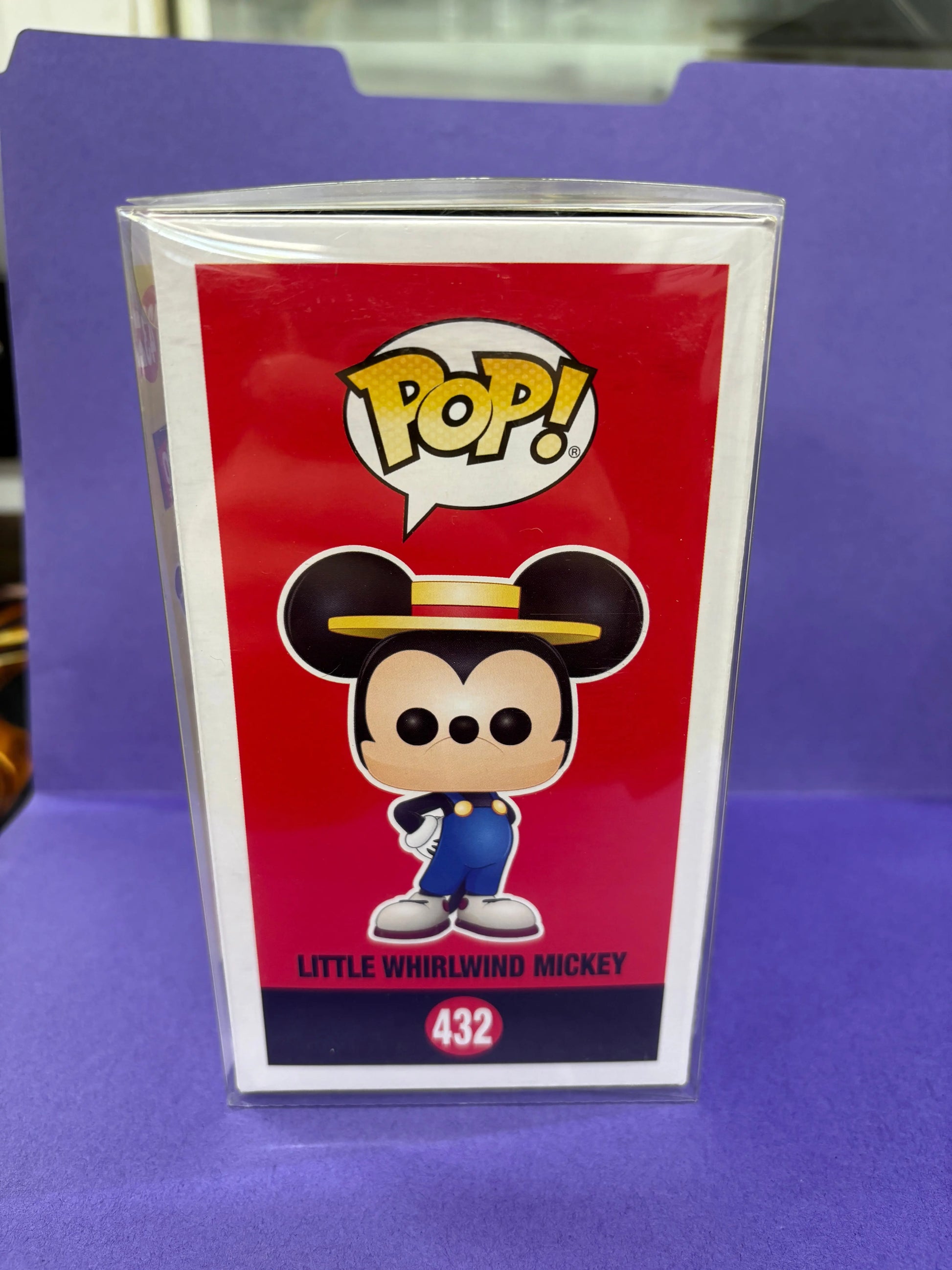 Little Whirlwind Mickey - Pop Vinyl - 432 - Disney - 2018 Fall Convention LE FRENLY BRICKS - Open 7 Days