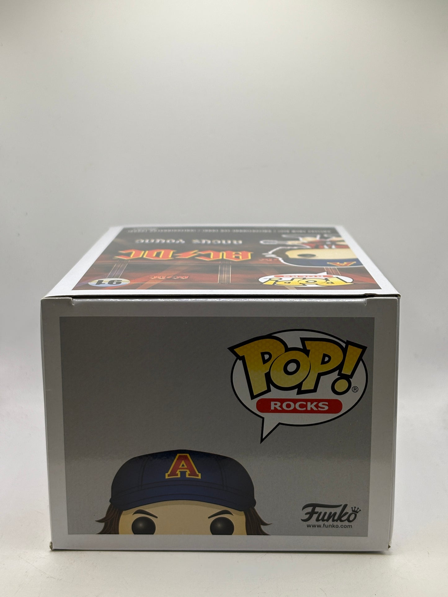Funko POP! Rocks ACDC #91 Angus Young Red Suit Vinyl Figure
