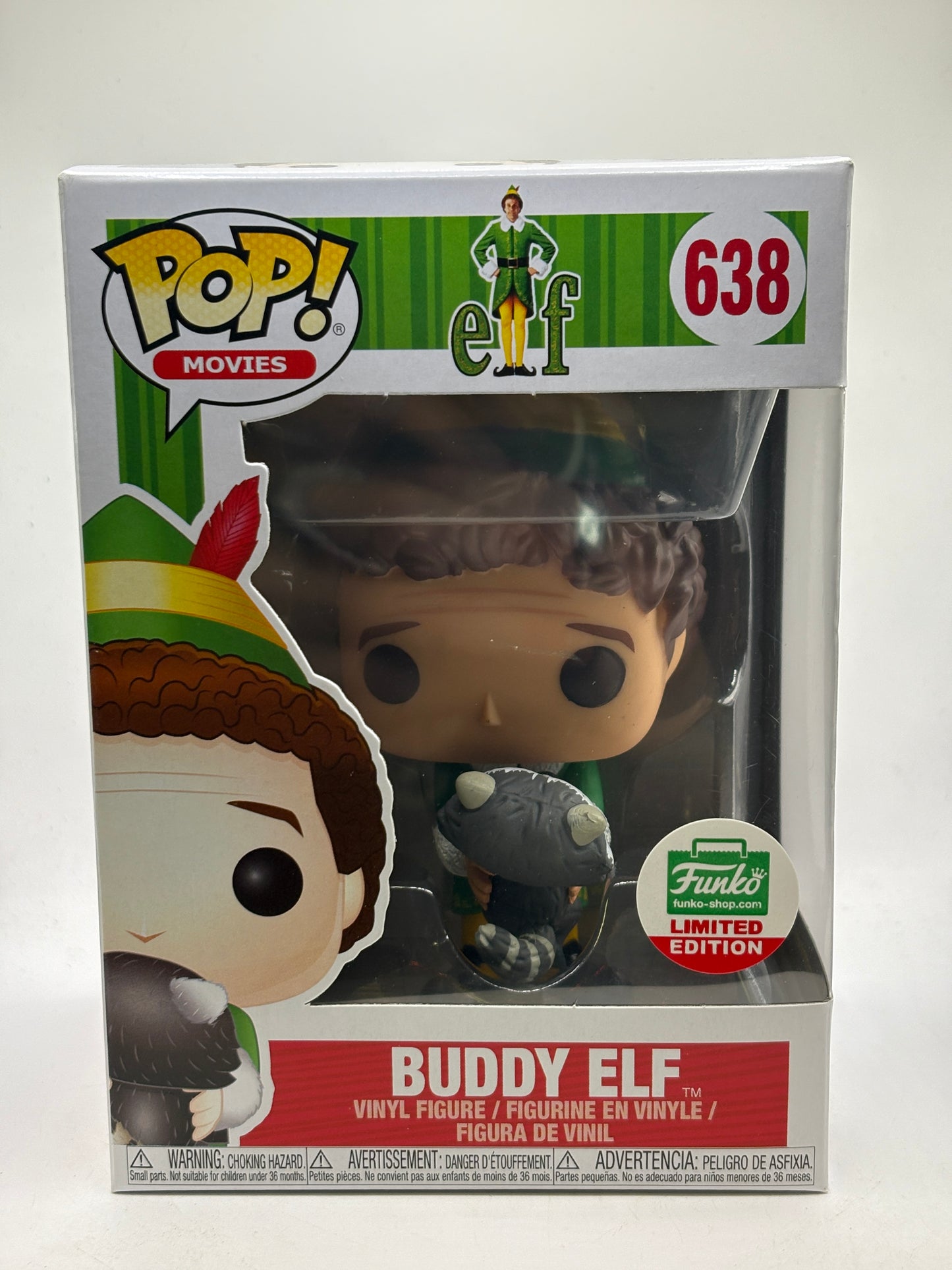 Funko POP! Movies Elf #638 Buddy Elf Limited Edition Vinyl Figure