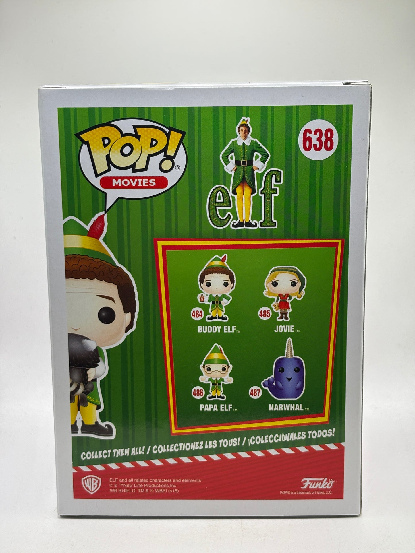 Funko POP! Movies Elf #638 Buddy Elf Limited Edition Vinyl Figure