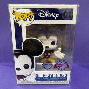 Funko Pop! Mickey Mouse #01 Disney Diamond Glitter US Exclusive FRENLY BRICKS - Open 7 Days