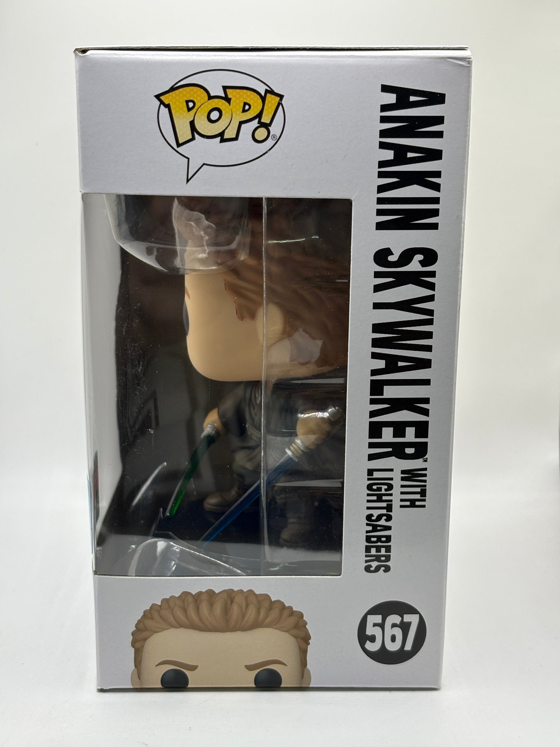 Funko POP! Star Wars #567 Anakin Skywalker with Lightsabers 2022 Fall FRENLY BRICKS - Open 7 Days