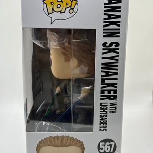 Funko POP! Star Wars #567 Anakin Skywalker with Lightsabers 2022 Fall FRENLY BRICKS - Open 7 Days
