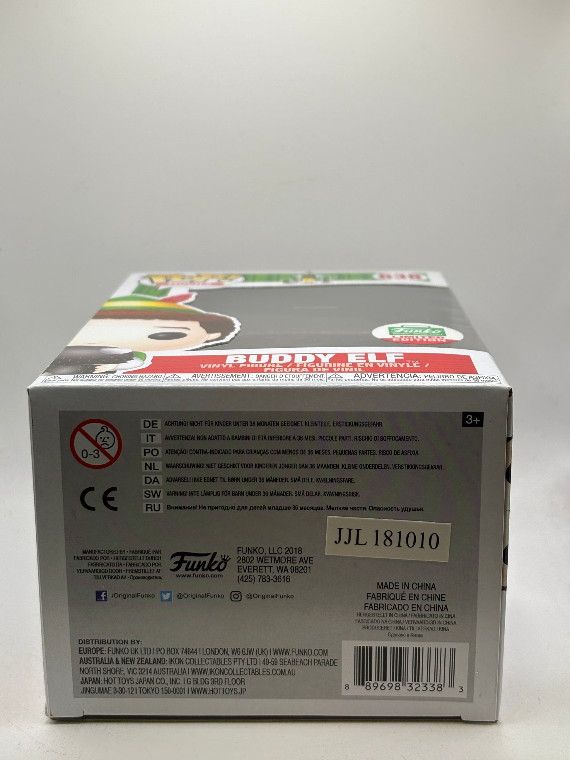 Funko POP! Movies Elf #638 Buddy Elf Limited Edition Vinyl Figure image 6