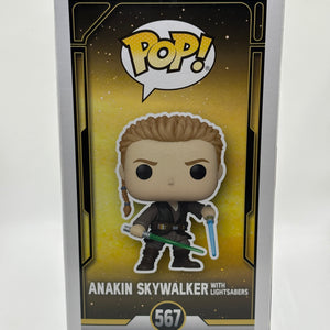 Funko POP! Star Wars #567 Anakin Skywalker with Lightsabers 2022 Fall FRENLY BRICKS - Open 7 Days