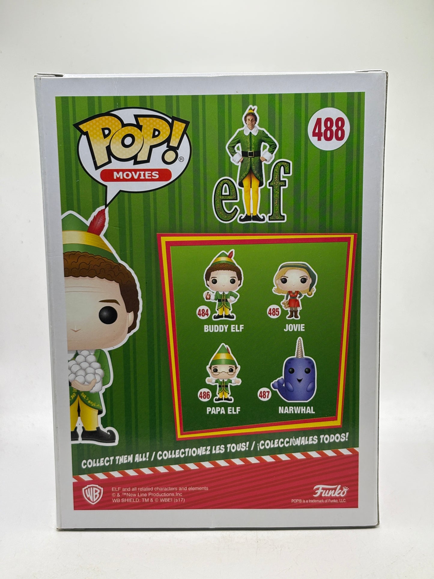 Funko POP! Movies Elf #488 Buddy Elf Vinyl Figure