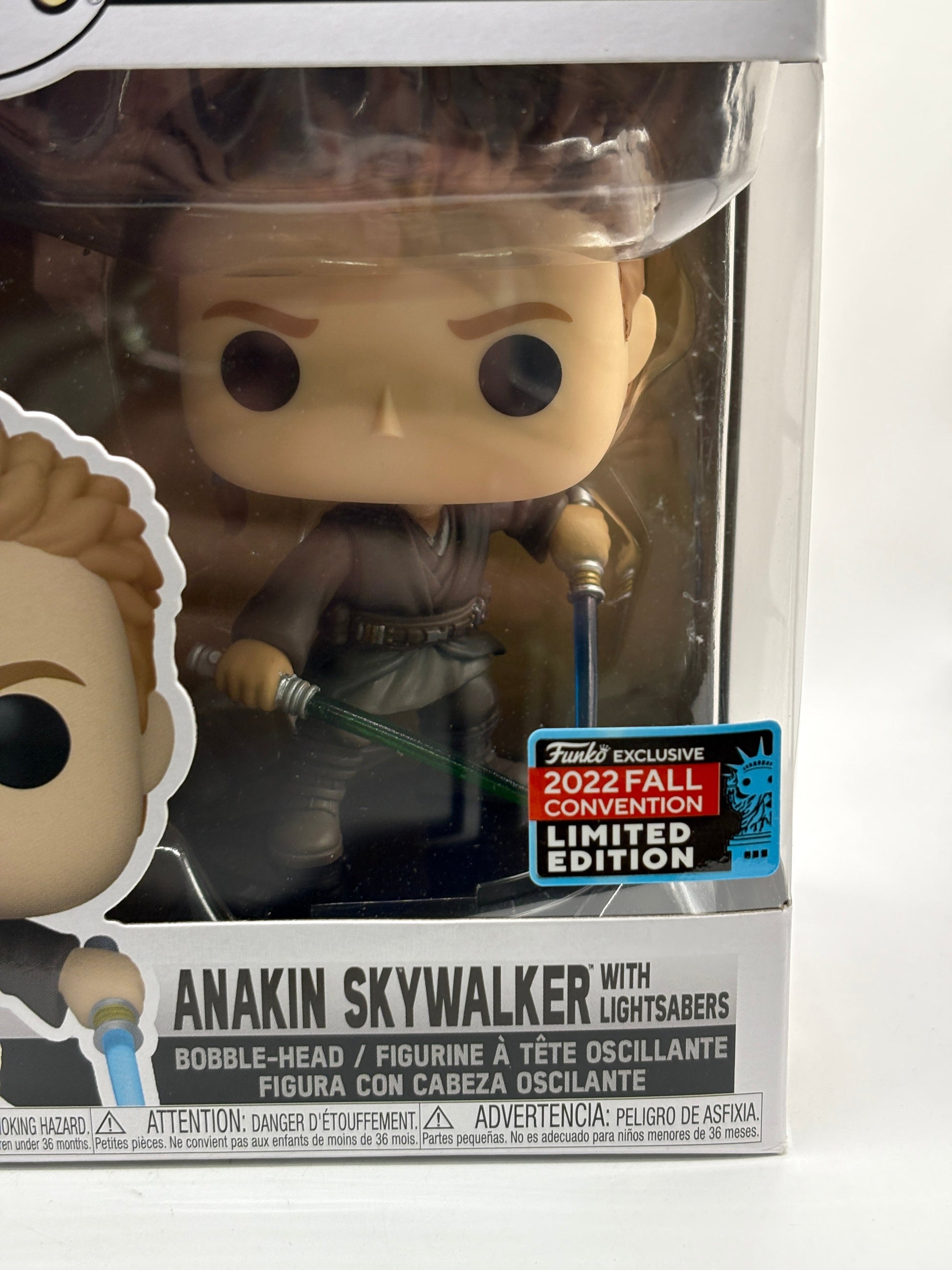 Funko POP! Star Wars #567 Anakin Skywalker with Lightsabers 2022 Fall FRENLY BRICKS - Open 7 Days