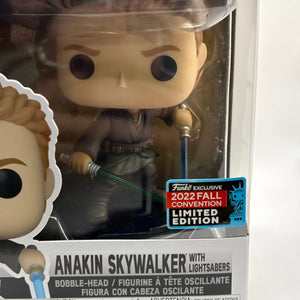 Funko POP! Star Wars #567 Anakin Skywalker with Lightsabers 2022 Fall FRENLY BRICKS - Open 7 Days