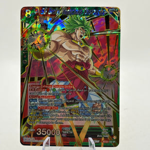 Dragon Ball Super Masters - SS Broly, Tenacious Onslaught BT22-132 SR FRENLY BRICKS - Open 7 Days