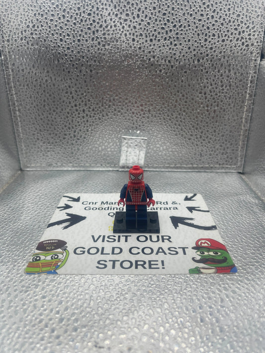 Lego Marvel Super Heroes Minifigure SPD028 Spider-Man 3 Silver Webbing FRENLY BRICKS - Open 7 Days