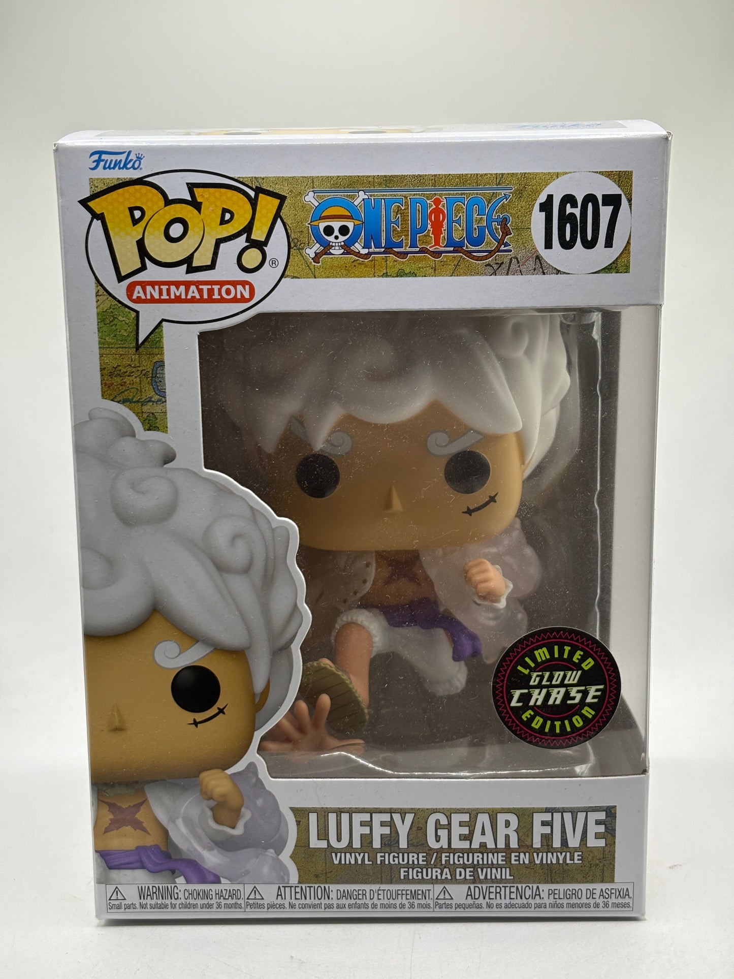 Funko POP! Animation One Piece #1607 Luffy Gear Five Limited Glow Chase FRENLY BRICKS - Open 7 Days