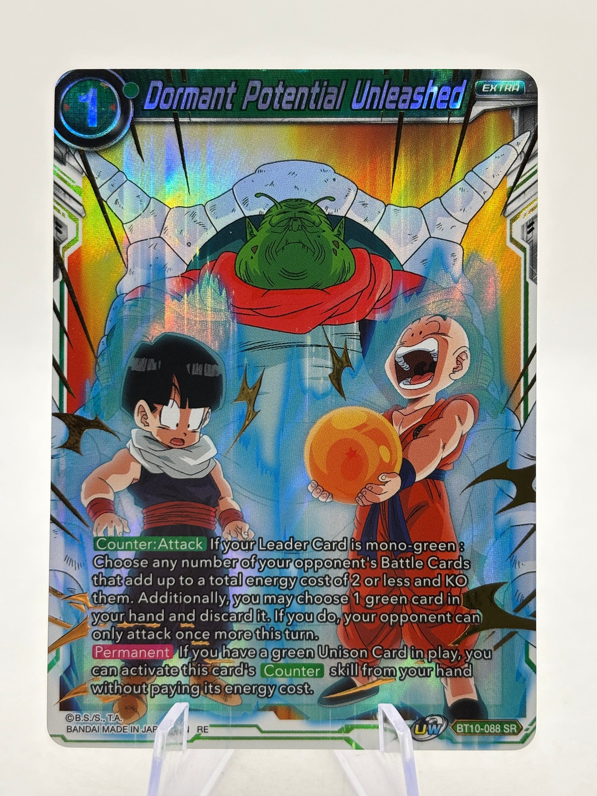 Dragon Ball Super Masters - Dormant Potential Unleashed BT10-088 SR (1) FRENLY BRICKS - Open 7 Days