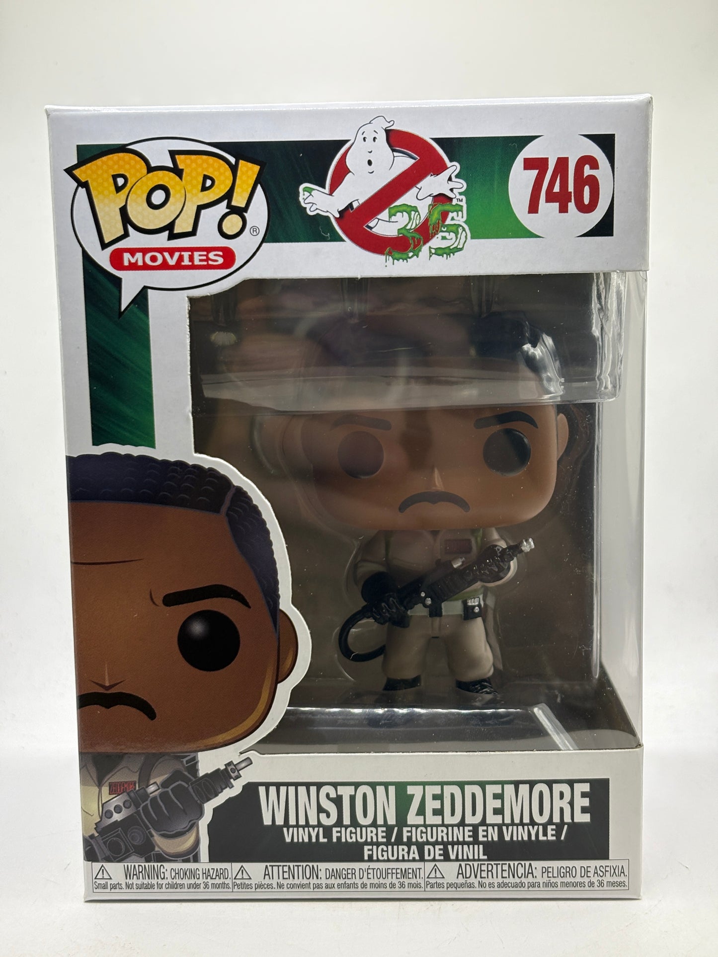 Funko POP! Movies Ghost Busters #746 Winston Zeddemore Vinyl Figure