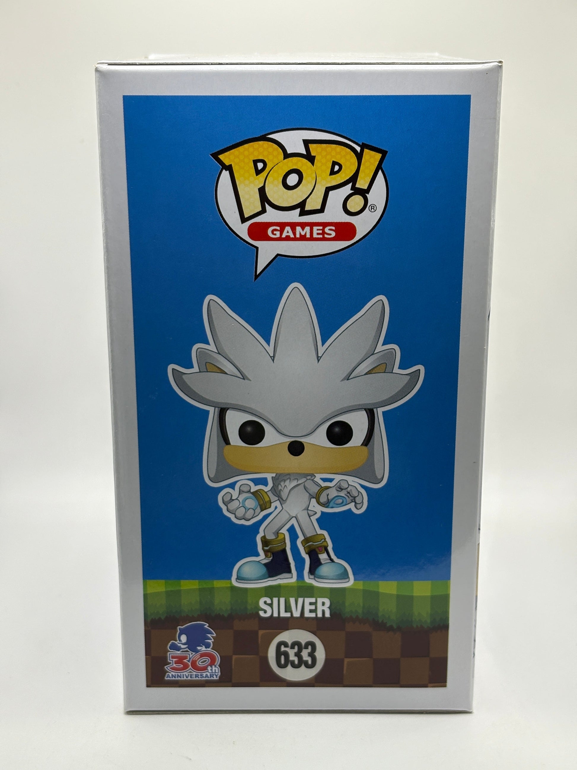 Funko POP! Games Sonic the Hedgehog #633 Silver Vinyl Figure FRENLY BRICKS - Open 7 Days
