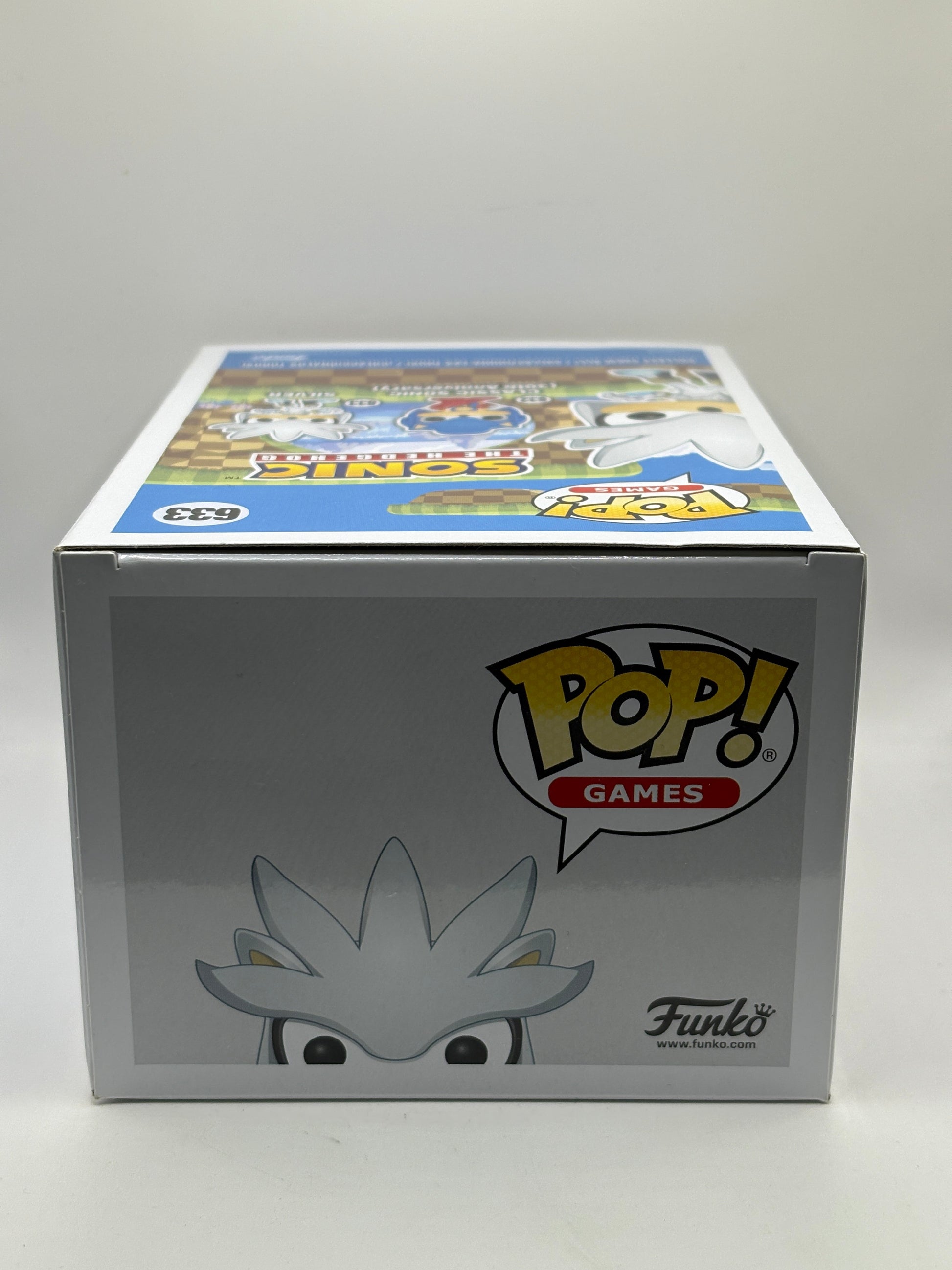 Funko POP! Games Sonic the Hedgehog #633 Silver Vinyl Figure FRENLY BRICKS - Open 7 Days
