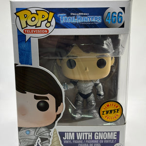 Funko POP! Television Troll Hunters #466 Jim with Gnome Limited Chase FRENLY BRICKS - Open 7 Days