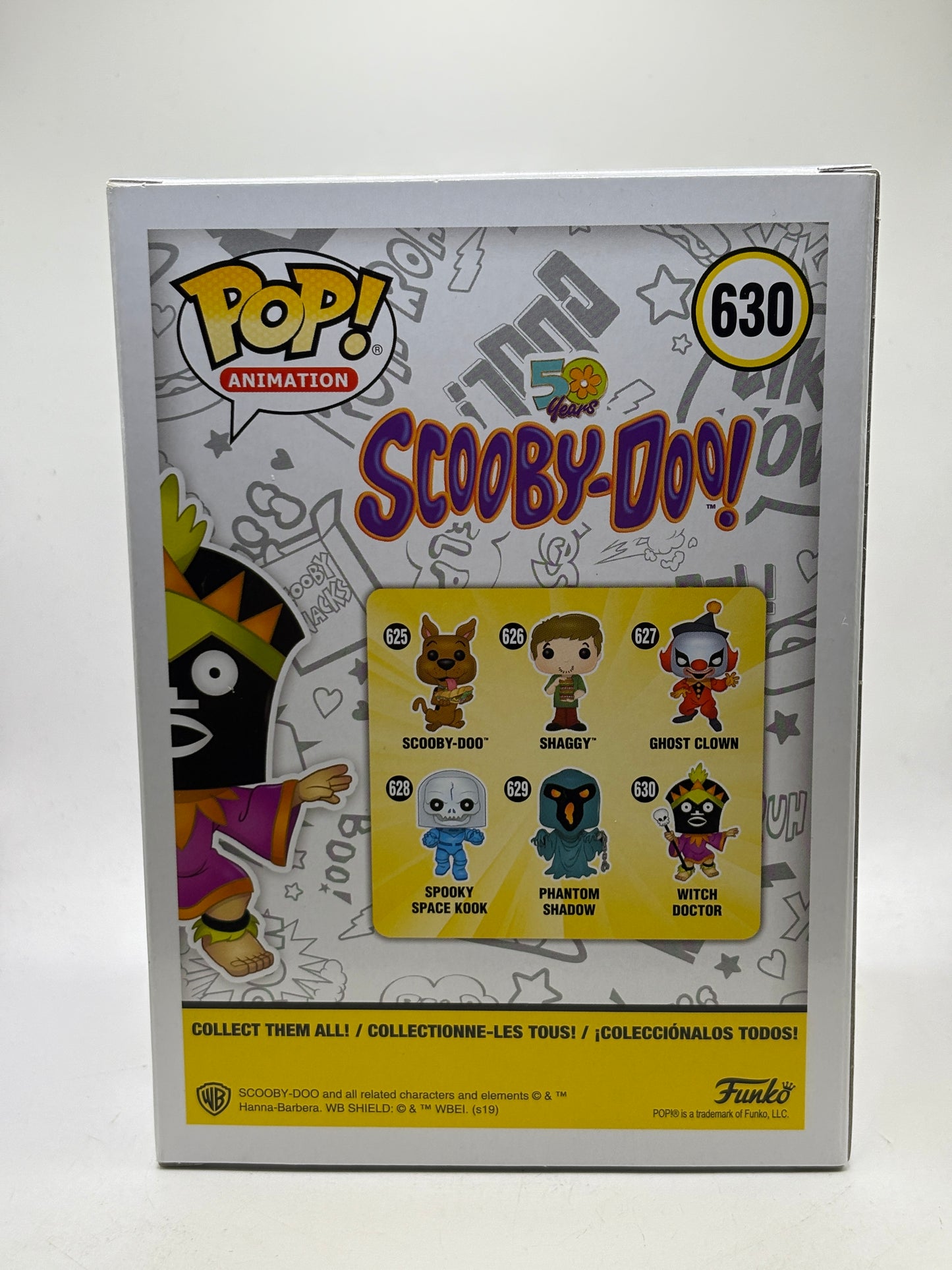 Funko POP! Animation Scooby Doo #630 Witch Doctor Vinyl Figure