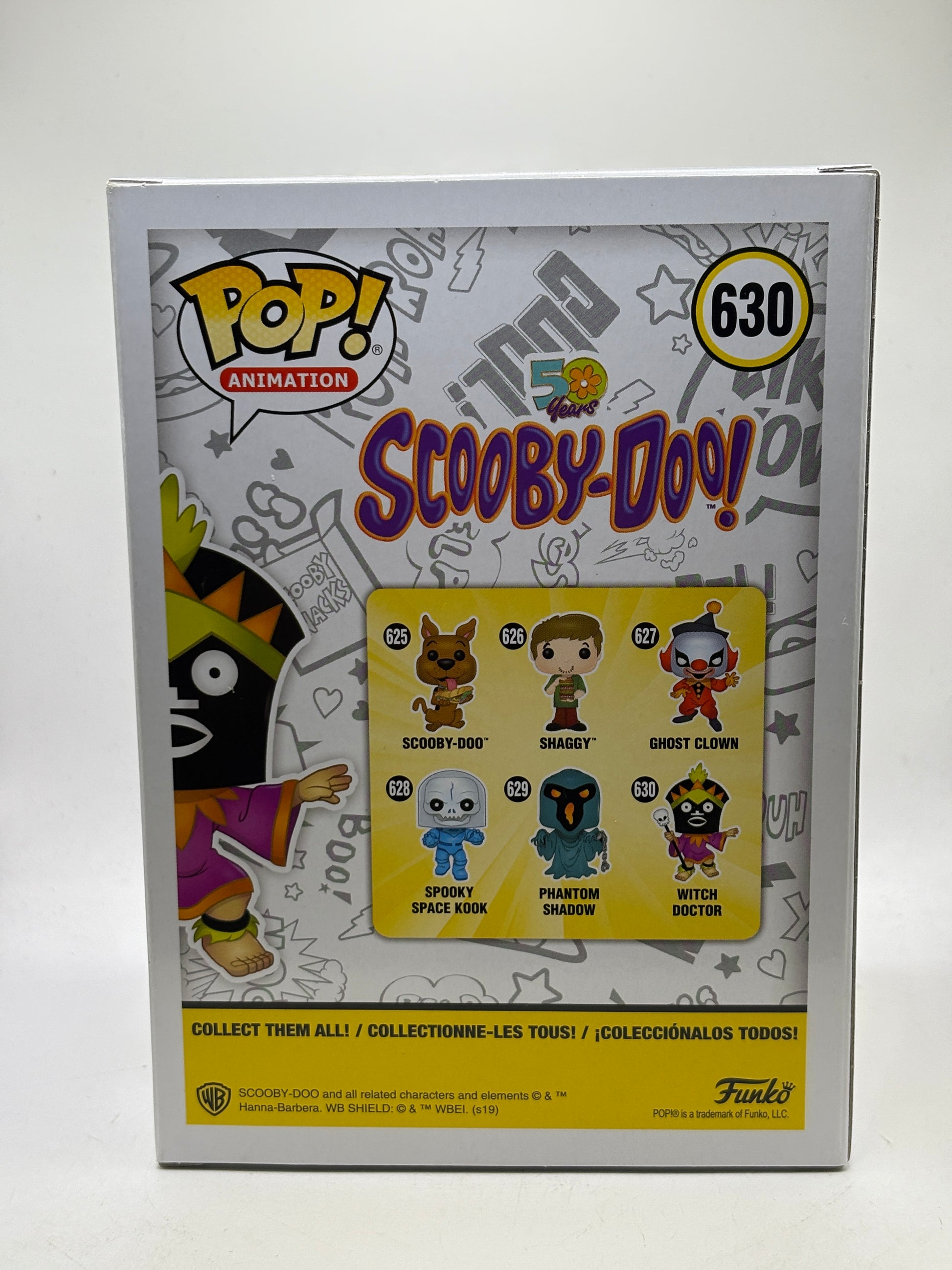 Funko POP! Animation Scooby Doo #630 Witch Doctor Vinyl Figure image 3
