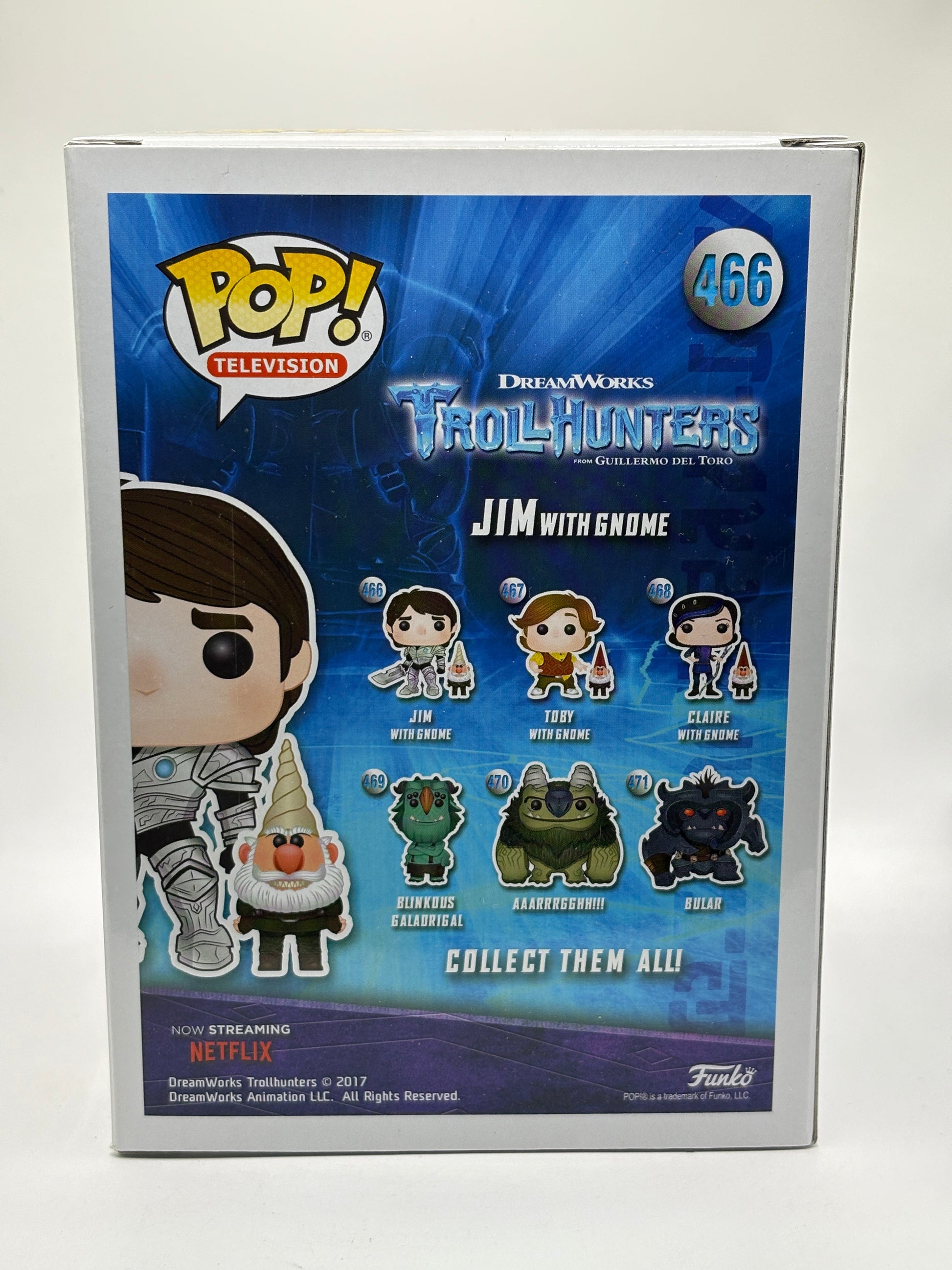 Funko POP! Television Troll Hunters #466 Jim with Gnome Limited Chase FRENLY BRICKS - Open 7 Days