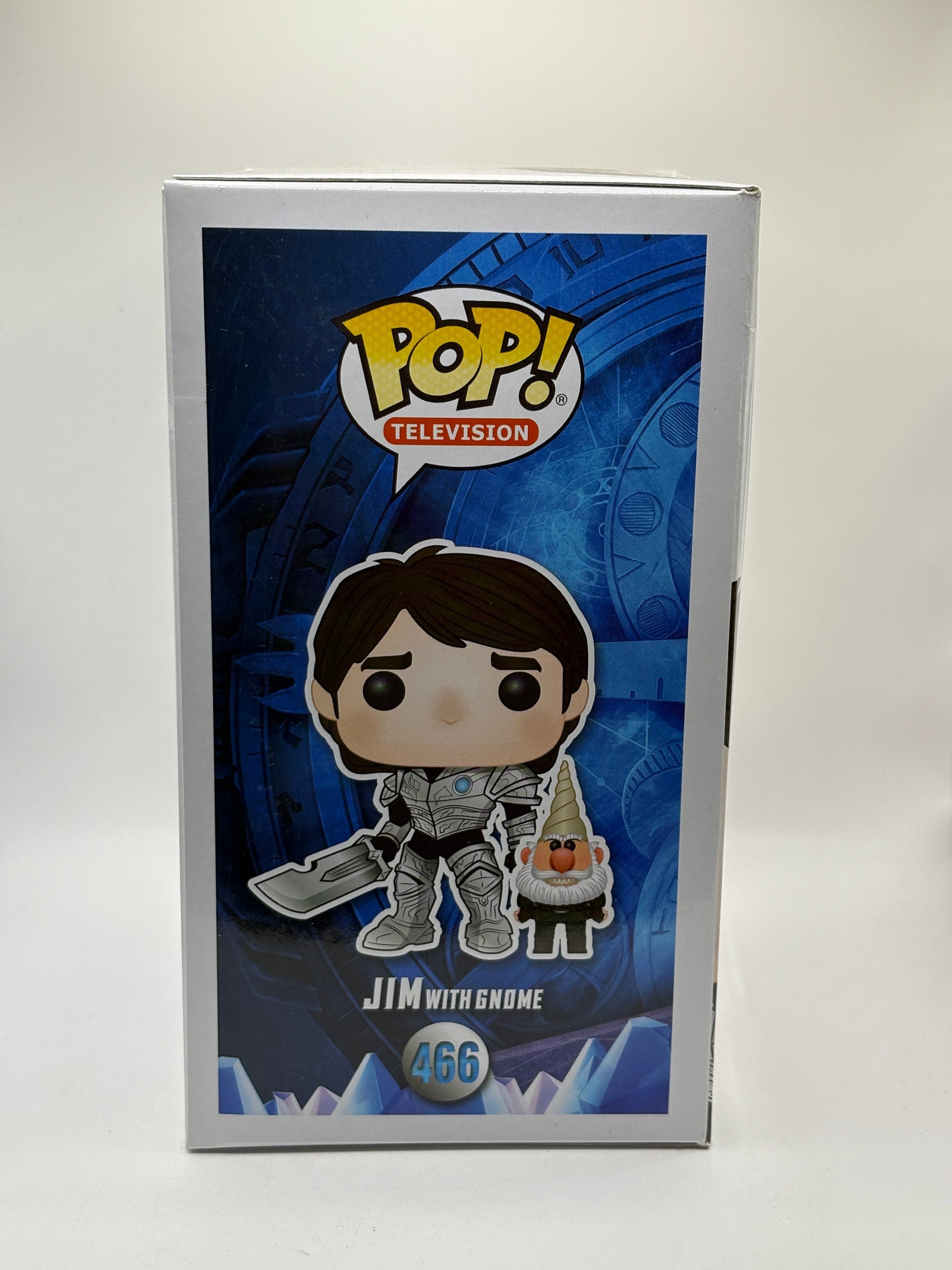 Funko POP! Television Troll Hunters #466 Jim with Gnome Limited Chase FRENLY BRICKS - Open 7 Days