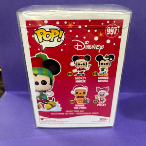 Funko Pop Mickey Mouse 997 Disney Holiday Christmas Amazon Exclusive NEW FRENLY BRICKS - Open 7 Days