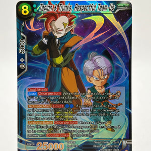 Dragon Ball Super Masters - Tapion & Trunks, Respectful Team Up BT24-037 SR FRENLY BRICKS - Open 7 Days