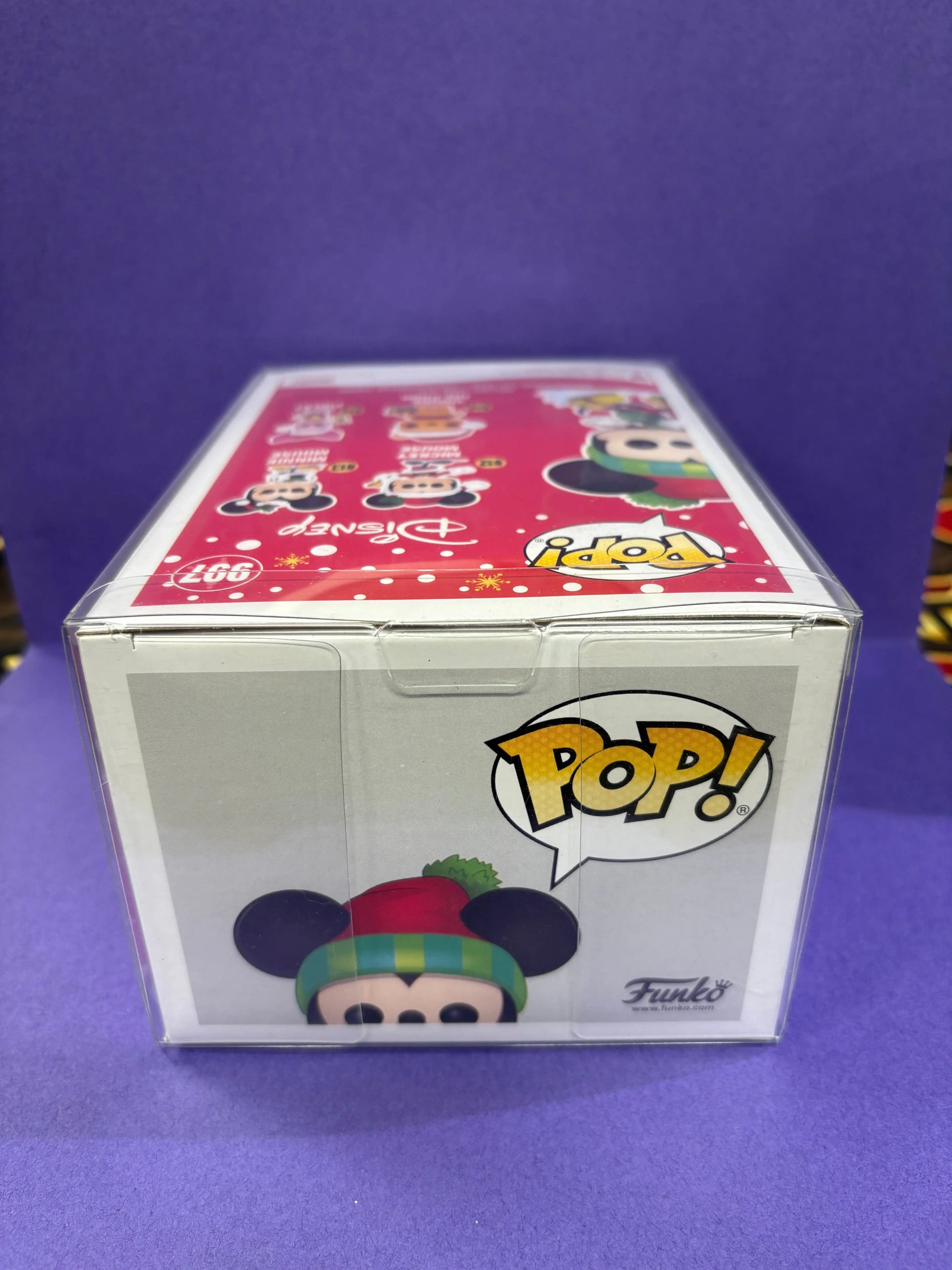 Funko Pop Mickey Mouse 997 Disney Holiday Christmas Amazon Exclusive NEW FRENLY BRICKS - Open 7 Days