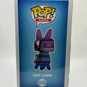 Funko POP! Games Fortnite #510 Loot Llama 2019 Summer Convention Glow FRENLY BRICKS - Open 7 Days